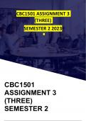 CBC1501 ASSIGNMENT 3 SEMESTER 2 2023 