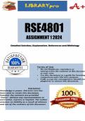 RSE4801 Assignment 1 2024 (827613)