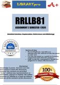 RRLLB81 ASSIGNMENT 2 SEMESTER 1 2024