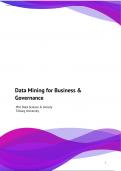 Data Mining for Business & Governance (880662-M-6)