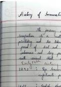 Well written notes on history of immuno pathology