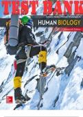 TEST BANK for Human Biology, 16th Edition ISBN10: 1260233030 | ISBN13: 9781260233032 By Sylvia Mader and Michael Windelspecht. Complete Chpters 1-25. 805 Pages.