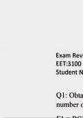 Exams review part B
