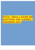 IFSTA Final Exam 100 QUESTIONS AND VERIFIED ANSWERS LATEST 2023.