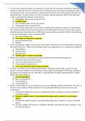 NURS MISC / Barkley Review Questions & Answers Updated Graded A +