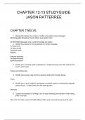 'Society and Technological Change' Chapters 12 and 13 Bulletpoints/Studyguide