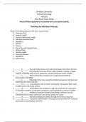 NURSING Final Exam Study Guide with answers.