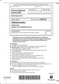 2022 A LEVEL MATHS MOCK SET 1  Pure 2 QP AND MS included (Merged)