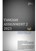 TAM2601 assignment 2 2023. 100% RELIABLE answers.