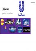 Unilever Business Analysis
