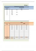 Data-analyse 2 Excel opdracht (Beoordeeld met een 10)