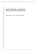 Samenvatting argumentatie 4, 5 en 6 vwo -  Nieuw Nederlands