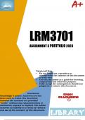 LRM3701 Portfolio 2023