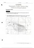 Exercise 5-3 Topographic Profiles, Streams, Map Distances and Slope