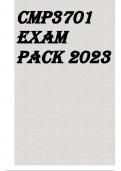 CMP3701 EXAM PACK 2023