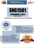 ENG1501 Assignment 2 (COMPLETE ANSWERS) 2024  - Due 11 June 2024