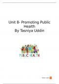 Promoting public health 