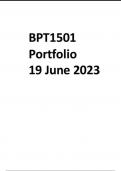 BPT1501 portfolio semester 1 2023