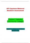 ATI Capstone Maternal Newborn Assessment