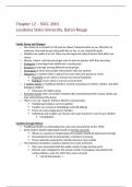 SOCL 2001 (Chauvin) Ch. 12 Lecture Notes - Louisiana State University (LSU), Baton Rouge