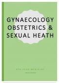 University of Leeds 4th Year Gynaecology and Obstetrics Revision Notes (GOSH)