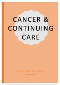University of Leeds 4th Year Cancer & Continuing Care (CCC) Revision Notes