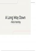 Book Presentation: A Long Way Down by Nick Hornby 