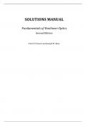 Fundamentals of Nonlinear Optics, 2e Peter Powers, Joseph  Haus (Solution Manual)