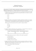 Industrial Economics practice exam including own answer elaborations (30L201-B-6) 