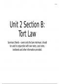Need help on tort law?