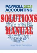 SOLUTIONS MANUAL for Payroll Accounting 2021 By Jeanette Landin & Paulette Schirmer. ISBN13: 9781260481228. (All 7 Chapters).