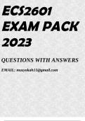 ECS2602 EXAM PACK 2023