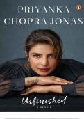 Unfinished A Memoir - Full Book by - Priyanka Chopra Jonas