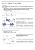 Samenvatting klinische chemie 3 (deel 2: enzymen)