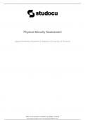 QNT 561 Physical Security Assessment University of Phoenix