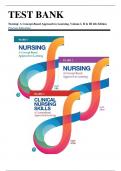 Test Bank - Nursing: A Concept-Based Approach to Learning, Volume I, II & III, 4th Edition (Pearson Education, 2023), Modules 1-51 + Chapters 1-16