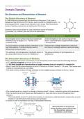 Summary notes for AQA A-Level Chemistry Unit 3.3.10 - Aromatic chemistry (A-level only) 