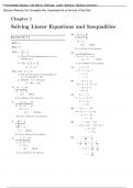 Intermediate Algebra, 13e Marvin  Bittinger, Judith  Beecher, Barbara Johnson (Solution Manual)