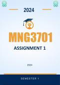 MNG3701 Assignment 1 Due 26 March 2024
