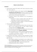 Land Law- Essay & Notes