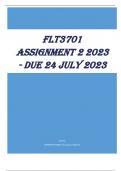 FLT3701 Assignment 2 2023 - DUE 24 July 2023