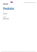 Study Guide Precalculus