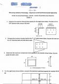 Steel Design CE 432 Exam #1 Questions and Solutions 