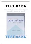 Bowen Darby and Walsh Dental Hygiene Theory and Practice, 5th Edition