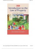 Introduction to the Law of Property Introduction to the Law of Property by Horn, JG, Knobel, IM and Wiese, M