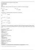 3.6.3 Practice: Polynomial and Rational Functions Practice  - Questions with Verified Answers