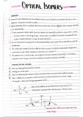 AQA A-Level Chemistry Handwritten Notes – Optical isomerism