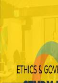 澳洲注会Ethics and Governance - 详细的Study Plan