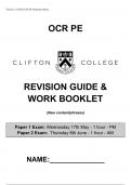 OCR GCSE PE J587 Summary Notes
