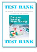 Test Bank For Focus on Nursing Pharmacology 7th Edition by Amy M. Karch.pdf